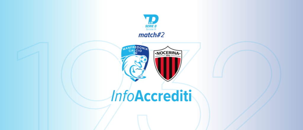 Info Accrediti Manfredonia - Nocerina